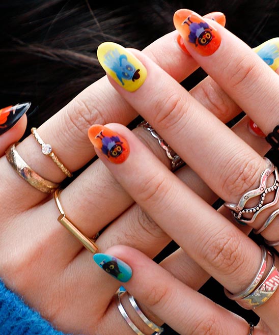 COFFIN NAILS HALLOWEEN