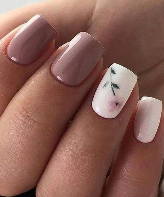 COFFIN SHAPED SHORT ACRYLIC NAILS
