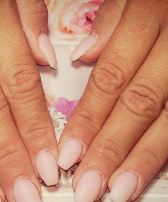 CUTE NAILS SHORT COFFIN