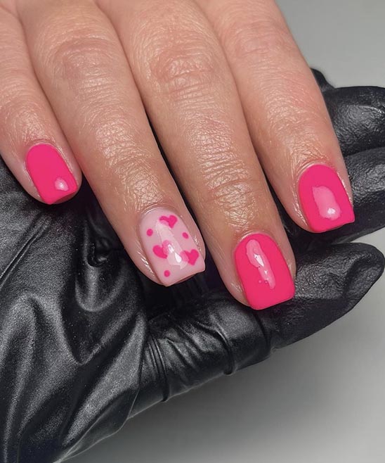 CUTE PINK AND WHITE NAIL DESIGNS