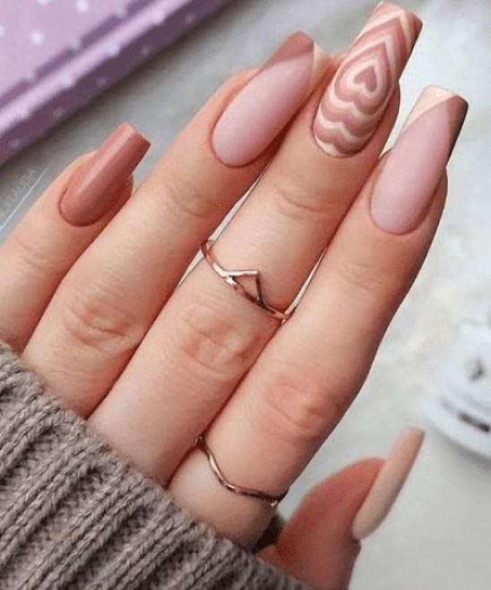 CUTE SHORT COFFIN NAILS