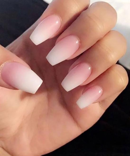 CUTE SHORT COFFIN NAILS