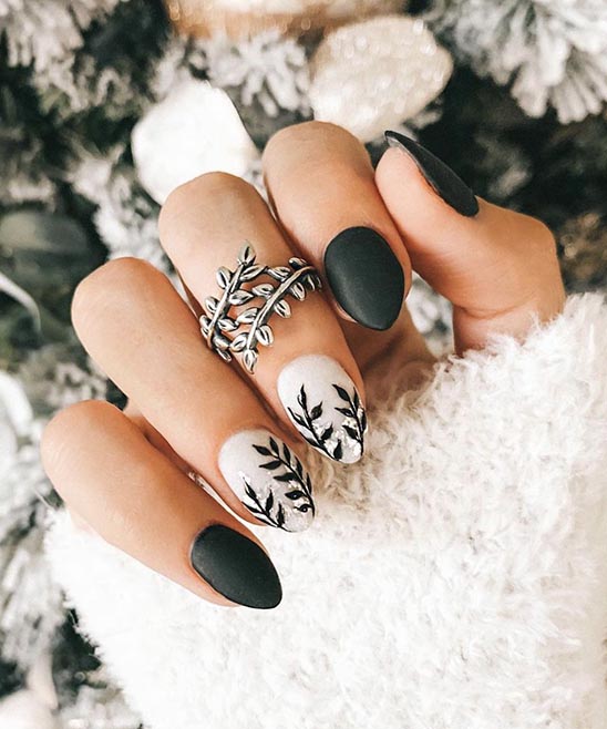 Christmas Acrylic Nails Designs Penguins