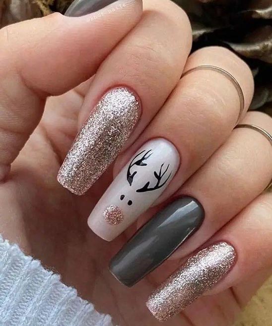 Christmas Nail Acrylic Designs