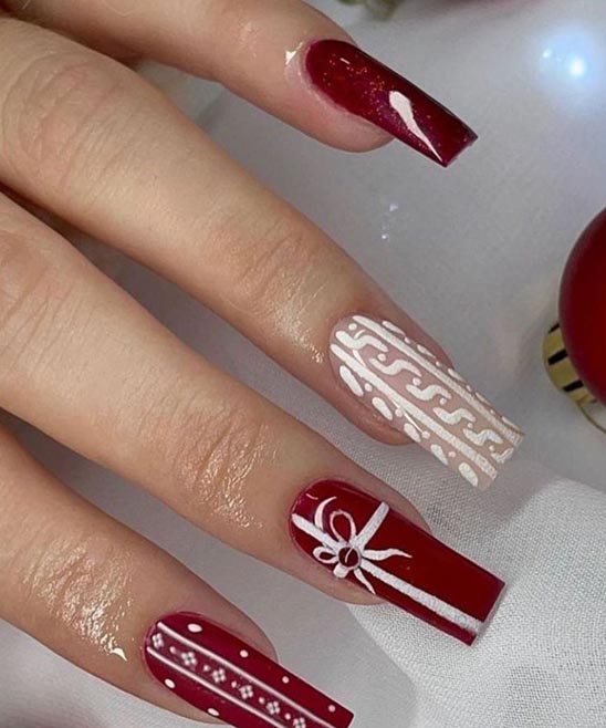 Christmas Nail Designs for Acrylic Nails