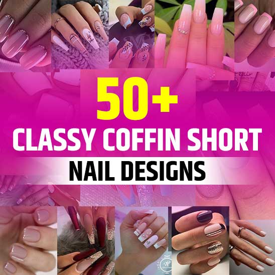 Classy Coffin Nails Short