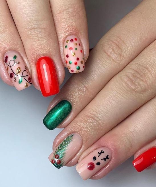 Coffin Nails Designs Hot Red