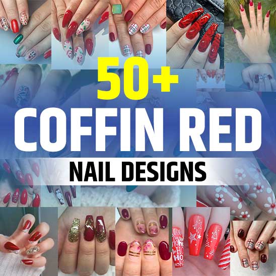 These Nail Designs Prove Black & Red Are the Best Combo