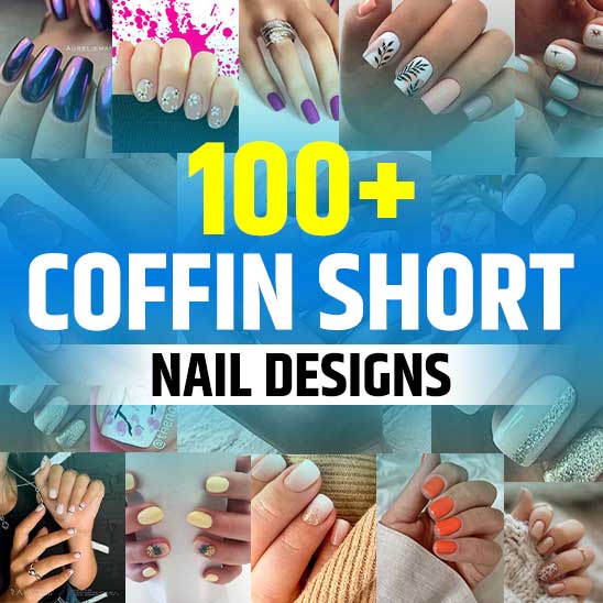 Coffin Short Nails