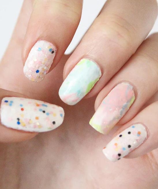 Cool Colors for Easter Nails