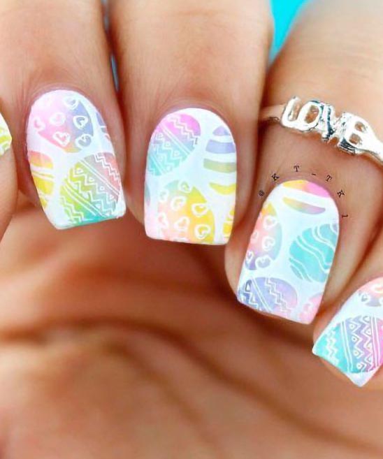 Cool Colors for Easter Nails