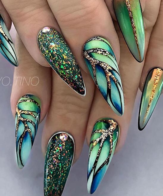 Cute Acrylic Nail Designs Coffin
