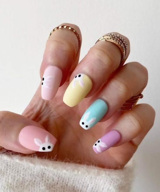 Cute Easter Acrylic Nails