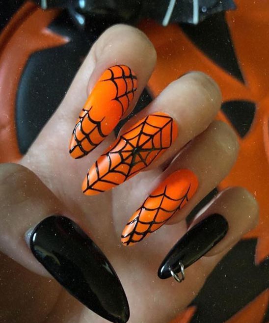 Cute Halloween Acrylic Nail Designs