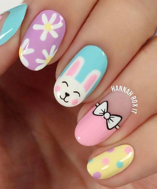 DIY EASY ELEGANT SPRING NAIL DESIGNS