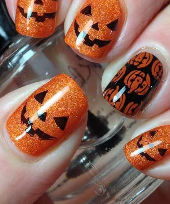 EASY DO IT YOURSELF HALLOWEEN NAILS