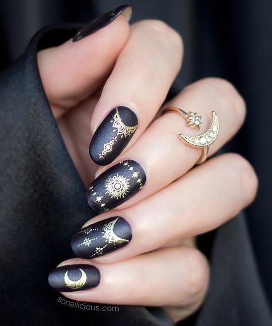 EASY HALLOWEEN NAIL ART FOR SHORT NAILS