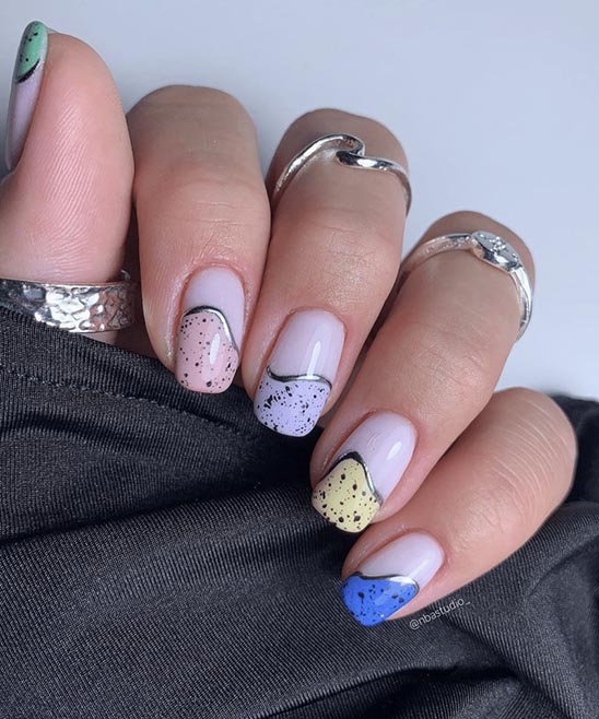 EASY SPRING NAIL DESIGNS FOR SHORT NAILS