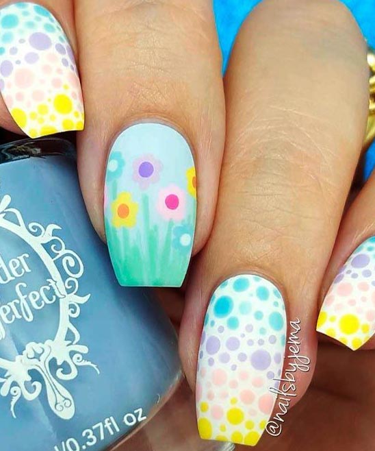 Easter Acrylic Nails Colors