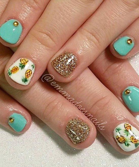Easter Color Nail Art