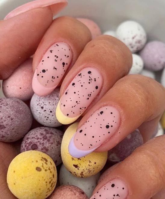 Easter Design Acrylic Nails