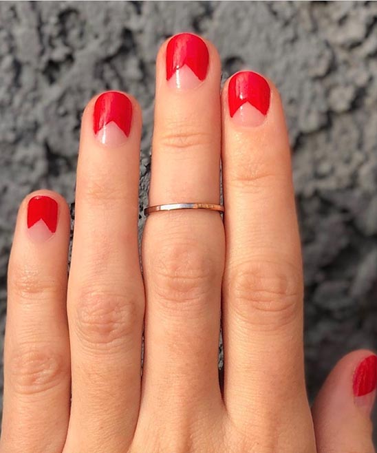 Gel Design for Short Nails