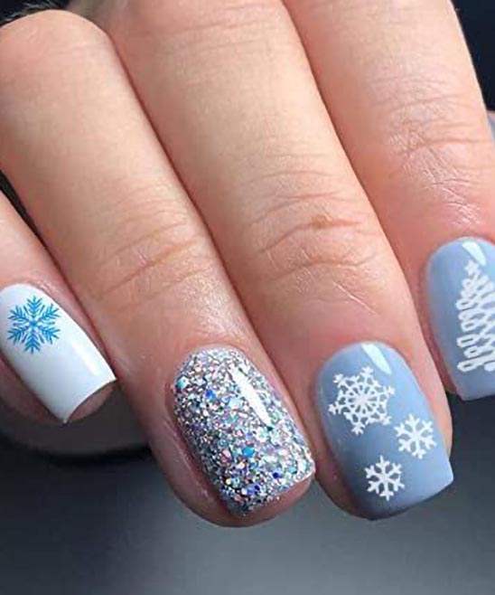 50+ Christmas Gel Nail Designs (2024) TailoringinHindi