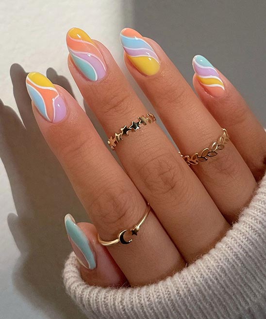Gel Nail Designs Short
