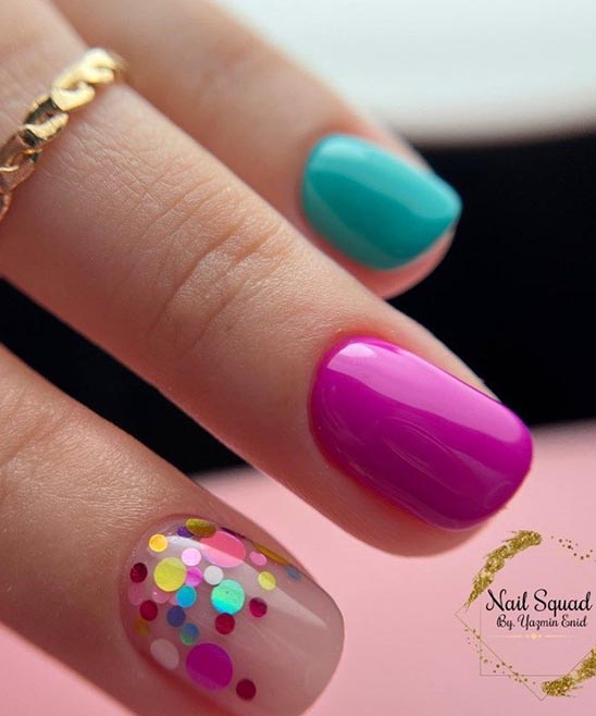 Gel Nails Designs for Short Nails