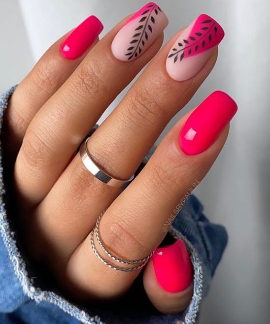 Gel Short Nail Designs Blue