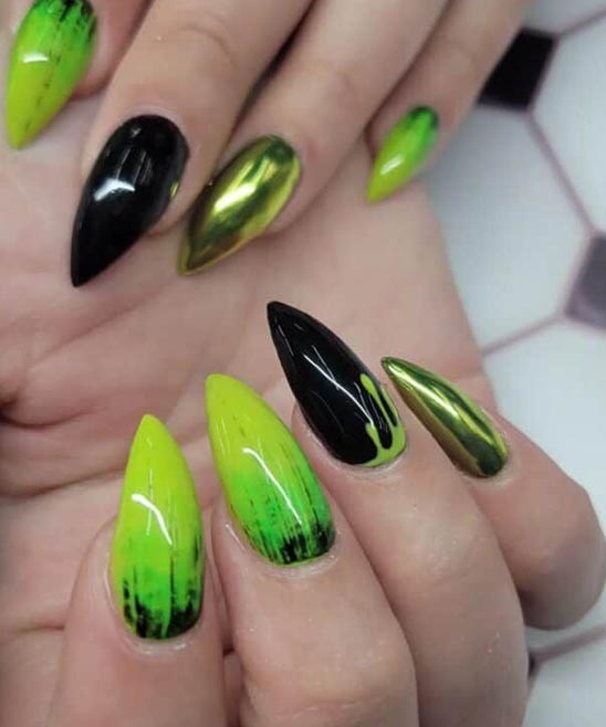 Glitter Acrylic Nail Design Ideas