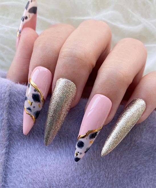 HALLOWEEN ACRYLIC COFFIN NAILS