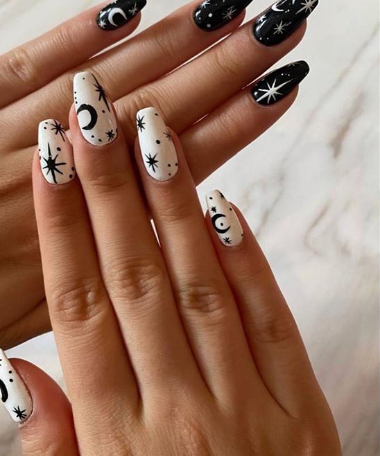 HALLOWEEN ACRYLIC NAILS COFFIN
