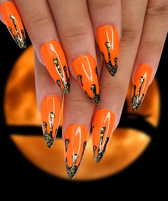 HALLOWEEN NAIL PRESS ONS