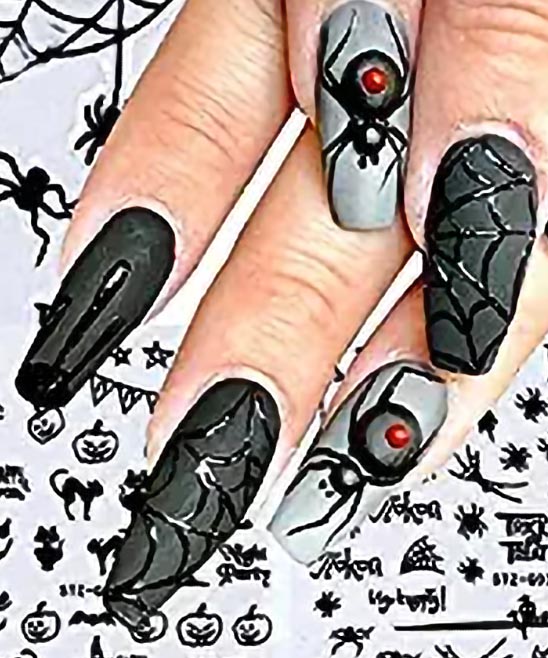 HALLOWEEN NAIL STICKERS TARGET