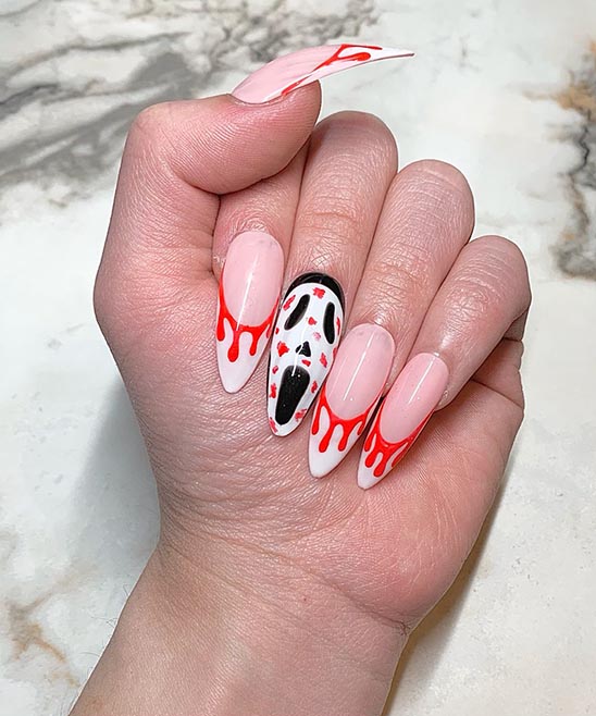 HALLOWEEN NAILS 2023 COFFIN