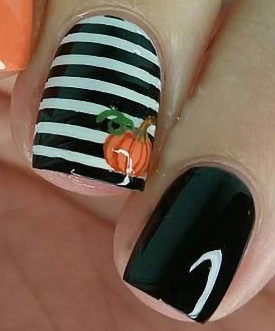 HALLOWEEN NAILS DESIGNS SHORT