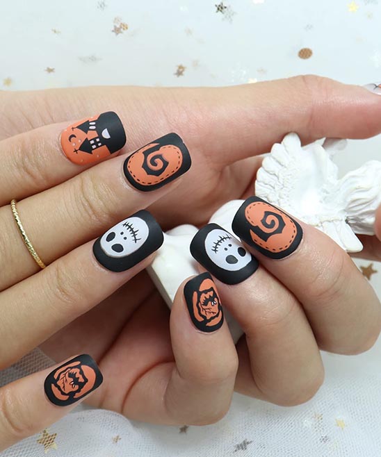 HALLOWEEN PRESS ON NAILS NEARBY