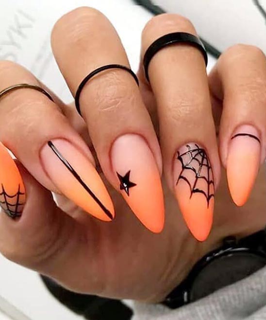 HALLOWEEN PRESS ON NAILS SHORT
