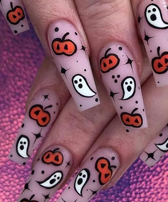KIDS HALLOWEEN PRESS ON NAILS