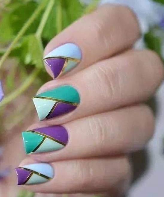 HALLOWEEN SHORT COFFIN NAILS