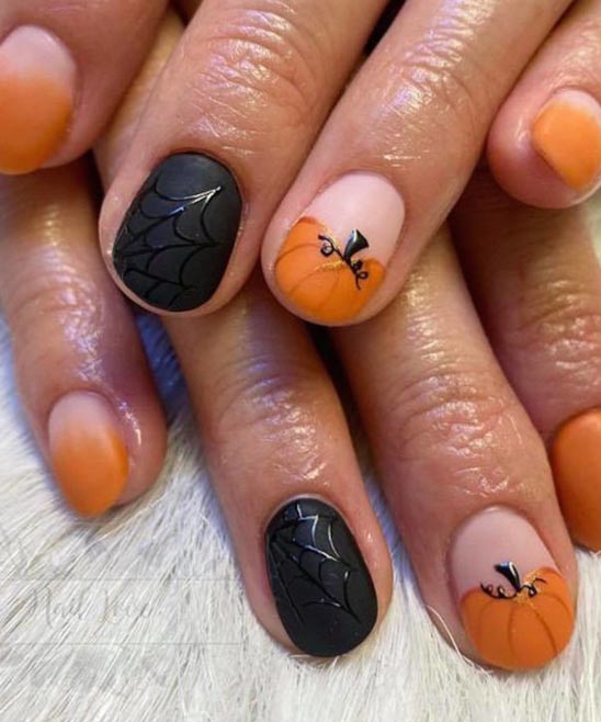 HALLOWEEN WITCH NAIL ART