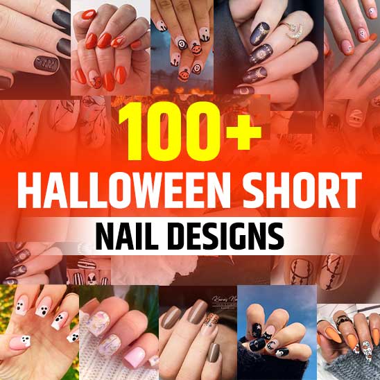 Halloween Nails Short