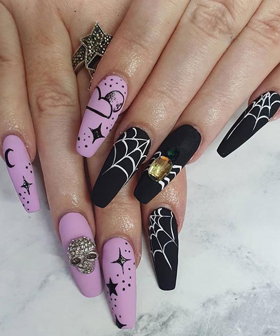 50+ Acrylic Halloween Nail Designs (2024) - TailoringinHindi