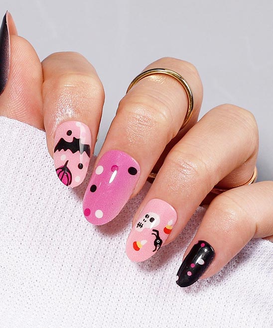 MONSTER PRESS ON NAILS WITH GOOGLY EYES FROM SPIRIT HALLOWEEN