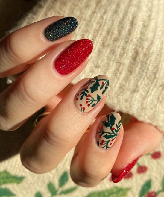 NAIL ART DESIGN WITH RED AND WHITE