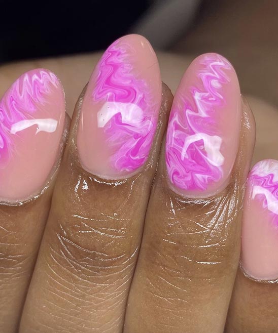 NAIL DESIGN PINK AND WHITE