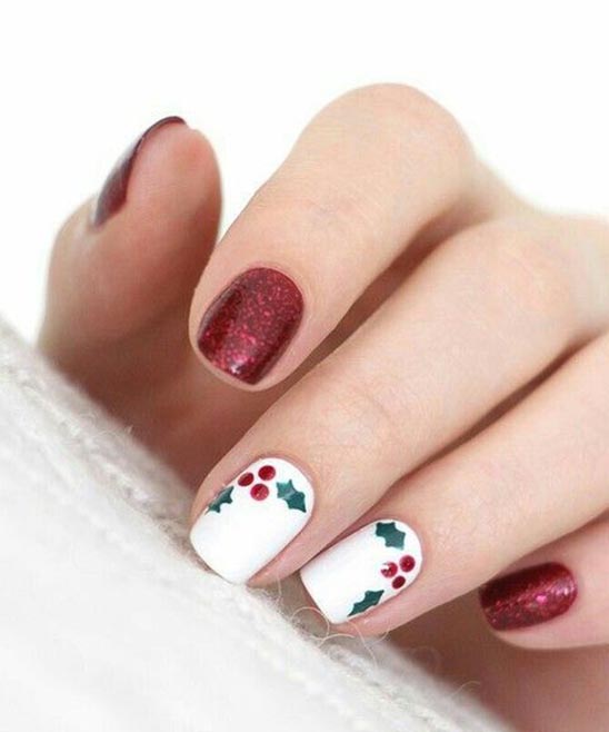 NAIL DESIGNS RED AND WHITE