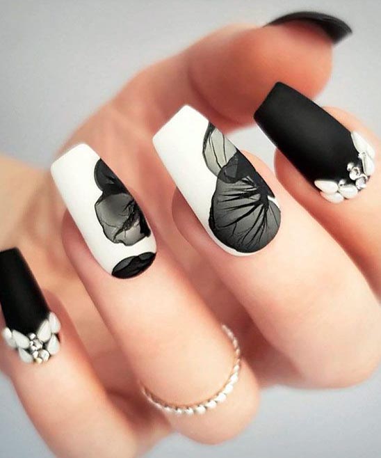 NAIL DESIGNS WITH WHITE ACRYLIC