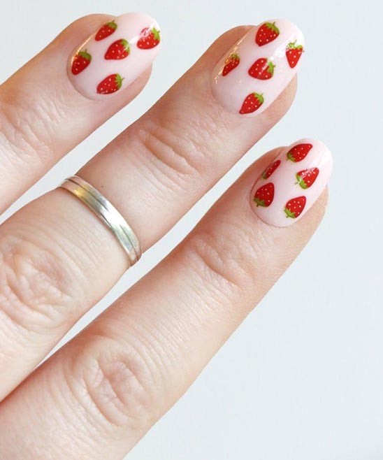 NAIL IDEAS SHORT COFFIN